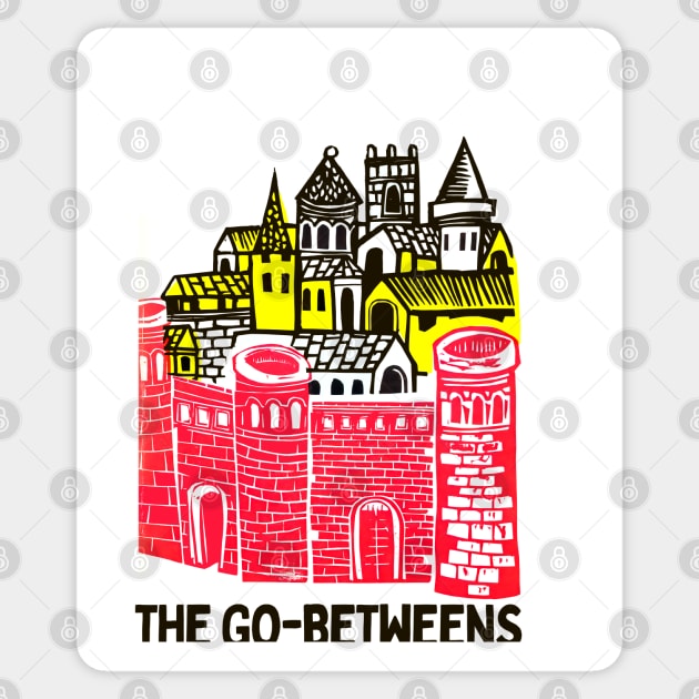 The Go-Betweens ••••• Original 80s Style Fan Artwork Sticker by unknown_pleasures